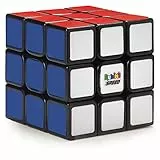 Rubik's- Rubik’s 3x3 Speed, Faster Than Ever Solving Cube Velocidad magnético de 3 x 3, Cubo de resolución de Problemas más rápido Que Nunca, Multicolor (Spin Master 6063164)