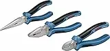 Bosch Professional - Juego de 3 alicates (160 mm/180 mm/200 mm)