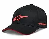 Alpinestars Rostrum Hat Gorra de béisbol para Hombre Negro/Rojo Talla única