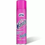 Vanish Quitamanchas para alfombras, moquetas, tapicerías y grandes superficies, formato espuma, El embalaje puede variar