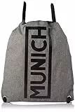 Munich Sports Gym Sack, Sport Bags Unisex Adulto, Grey Melange, Mediano