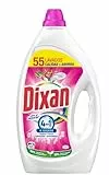 Dixan Gel Adiós al Separar Total 4+1, Detergente Líquido para Lavadora 55 Lavados, jabón líquido para la ropa de color, limpieza, luminosidad, frescor y sostenibilidad