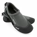 SEAC Splash, Zapatillas para Rocas para Adultos y niños, de Secado rápido, Zapatillas para el mar, la Playa y la Piscina, Gris/Negro, 43