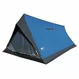 High Peak Minilite Tienda, 2 personas, playa, Unisex Adulto, Azul/Gris, 200 x 120/100 x 90/60 cm