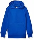 Amazon Essentials Sudaderas de Forro Polar con Capucha Niño, Azul, 6-7 años
