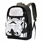 Star Wars Trooper-Mochila ECO 2.0, Negro, 32 x 44 cm, Capacidad 22.5 L