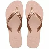 Havaianas - Elegance, Chanclas Elegantes, Duraderas y Cómodas, con Tiras Elegantes y Suela Antideslizante, Mujer