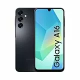Samsung Galaxy A16 4G LTE, Teléfono Móvil Android, Pantalla 6,7' Super AMOLED, Múltiples Cámaras, Almacenamiento 256GB, Negro (Versión Española), Garantía del Fabricante 3 Años + 1 Año Extra