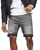 G-STAR 3301 Slim Denim Shorts Pantalones cortos, Azul (Lt Aged Destroy D10481-6132-1243), 32 Hombre