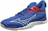 Mizuno Wave Mirage 4, Zapatillas Unisex Adulto, Frenchblue/White/Ired, 38.5 EU
