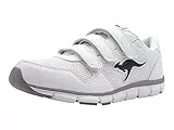 KangaROOS K-bluerun 701 B, Zapatillas Unisex Adulto, Blanco (White/Dk Navy 042), 42 EU