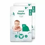 By Amazon Pañales ultra-secos, Talla 4 (8-14 kg), Con canales, Bianco, 168 Unidad (2 Paquetes de 84) - Nueva versión (Anteriormente de la Marca Mama Bear, el Mismo Producto)