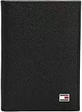 Tommy Hilfiger Cartera Hombre Bifold con Logotipo, Negro (Black), Talla Única