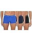 Calvin Klein Calzoncillos bóxer Hombre Pack de 3 Low Rise Trunks Ropa interior, Multicolor (Black/Blueshadow/Cobaltwater Dtm Wb), XL