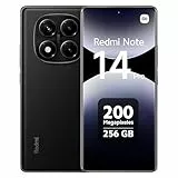 XIAOMI Redmi Note 14 Pro - Smartphone de 8+256GB, Pantalla de 6.67' AMOLED FHD+ 120Hz, MediaTek Helio G100-Ultra, cámara de 200MP, TurboCharge 45W, 5500 mAh, Cargador no Incluido, Negro (Versión ES)