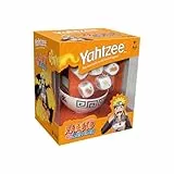 Winning Moves Yahtzee Naruto Shippuden Edición Especial Juego de dados - Roll Ichiraku Ramen Ingredientes, diversión familiar estratégica, juego de viaje, juego clásico para los fans de Naruto