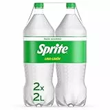 Sprite Lima Limón, Refresco Bajo en Calorías - Pack de 2 Botellas de 2 L