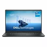 Dell 15 Ordenador PortátilDC15250 15.6' FHD (1920 x 1080) 120 Hz, Procesador Intel Core i5-1334U, Gráficos Intel UHD, 16GB RAM, 512GB SSD, Windows 11 Home, Teclado QWERTY Espanol - Negro Carbón