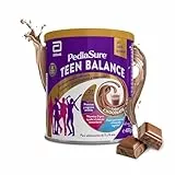 PediaSure Teen Balance – Con Magnesio, Hierro y Vitamina D – Complemento Alimenticio para Adolescentes con Vitaminas, Proteínas, Minerales – Sabor Chocolate – 400 gramos
