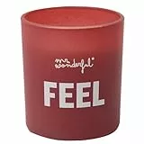 Mr. Wonderful - Vela perfumada - Feel - Realizada en cera vegetal - Presentada en envase de vidrio - Fragancia persistente - Aroma: lirio