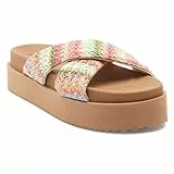 Roxy Syenna Hi - Platform Sandals for Women - Sandalias de plataforma - Mujer - Naranja.