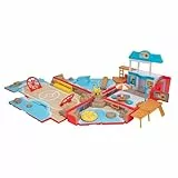 Bizak Pokémon Playset Mochila Transformable Region De Alola, Convertible para Jugar con Figuras de acción, con 10 Funciones de Juego, Juguete combinable, (63223424)