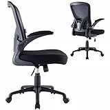 ZIK Silla de oficina ergonómica con reposabrazos, sillón giratorio con soporte lumbar, altura ajustable, 62 x 63 x 129 cm (metal), Plateado