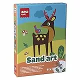 APLI Kids 13749 - Sand Art, Juego para Decorar y Colorear con Arena