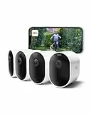 Arlo Pro 5 Camara de Vigilancia WiFi Exterior 2K, Camara Vigilancia WiFi Interior, Sensor de Movimiento, Alarmas para Casa, Visión Nocturna Color, Prueba Secure Incluida, 4 Cámaras, Blancas