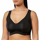 Sloggi Zero Feel Bralette Ex Sujetador, Negro (Black), M para Mujer
