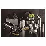 Rallador/cortador profesional 30.5x6.5cm acero inoxidable Foodies de MasterPro