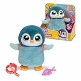 Little Live Pets - My Pet Penguin, Waddles el Pingüino Mascota de Juguete, 25 Sonidos y Reacciones, Muñeco de Felpa Interactivo, Mueve Sus Alitas y Canta después de Comer, +4 años, Famosa (LP600000)