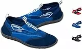 Cressi Reef Calzado para Mar y Deportes Acuáticos, Unisex Adultos y Niños, Azul Claro/Azul, 40