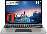 jumper Ordenador Portatil 16 Pulgadas, Office 365 Instalado, Procesador Celeron 5305U, hasta 2,5 GHz (4GB RAM 128GB SSD), 1920 x 1200 IPS, Bluetooth 4.0, USB 3.0 x 2