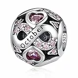 LNQOBU Colgante de plata 925 Abalorios para pulseras, Compatible Pandora Pulseras plata mujer Europeos para mujeres y niñas