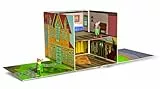 Giochi Preziosi 2275 - Casa de cartón desplegable con 2 Figuras de acción