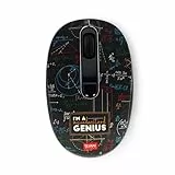Legami - Ratón inalámbrico con Receptor USB Ultra Compacto, Tema Genius, 3 Opciones de Velocidad, Material ABS, conexión inalámbrica hasta 10 m