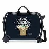 Star wars The Child Far Way Maleta Infantil Negro 50x38x20 cms Rígida ABS Cierre de combinación Lateral 34L 1,8 kgs 4 Ruedas Equipaje Mano