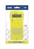 MILAN® Blíster calculadora científica M228 Serie Acid, Amarillo MILAN