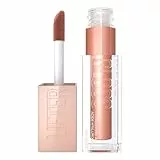 Maybelline New York Lifter Gloss, Plumping & Hydrating Lip Gloss con ácido hialurónico, 5,4 ml, tono: 008, piedra