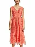 ESPRIT 042eo1e338 Vestido, 870/naranja Coral, 36 para Mujer