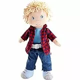 HABA- Muñeca Nick, Color Azul, Medium (302843)