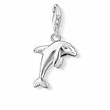 Thomas Sabo - Charm con Cierre para Mujer de Plata de Ley 925/1000