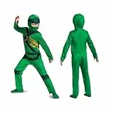 Disguise Disfraz Oficial lego Ninjago Disfraz Lloyd Ninjago Verde - Traje de Ninja - Talla M - Para Niños 6 a 8 Años