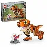 LEGO Jurassic World Little Eatie: T. Rex Kit de Construcción de Dinosaurios de Juguete, Figura Articulada de Dinosaurio, Regalo para Niños y Niñas de 7 Años Apasionados de la Paleontología 76967