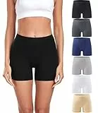 wirarpa Bragas Pantalónes Cortos Boxer Mujer Modal Culotte Shorts Debajo la Falda 6 Pack Multicolor Talla XL