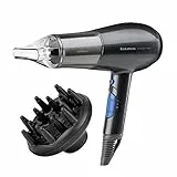 Taurus Lyss 2300, Secador de Pelo Ionico, Japan Technology, Gama Easy&Safe, 2200 W, 2 Velocidades, 3 Temperaturas, Aire Frío, Concentrador Y Difusor