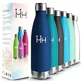 HoneyHolly Botella agua Acero Inoxidable, Botella Termica - 750ml sin BPA, Botella de Agua Deportiva, Doble Pared al Vacío a Prueba de Fugas, Cantimplora Termica para Gimnasio