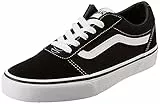 Vans Ward, Zapatillas Unisex niños, Black and White, 36.5 EU