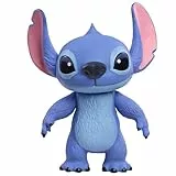 Just Play Figura de Vinilo de 35,6 cm de la película de Stitch de Disney, 3 Puntos de articulación para Jugar o exhibir, estatuilla articulada, Juguetes para niños a Partir de 3 años